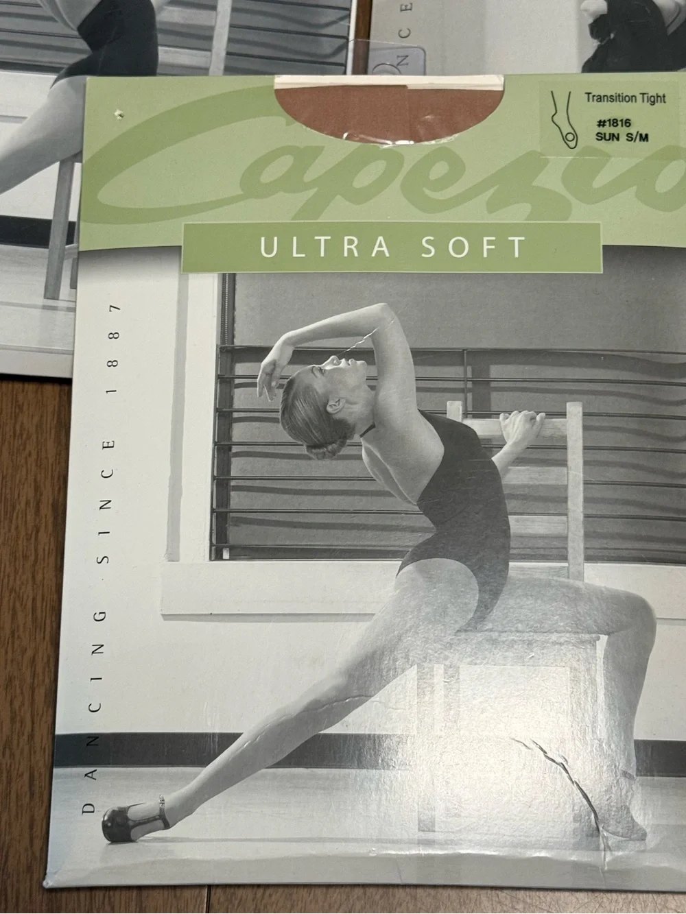 Capezio Tight Lot Bundle S/M Fishnet W/Backseam Transition Footless